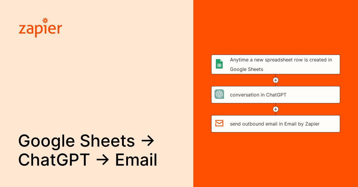 Anytime a new spreadsheet row is created in Google Sheets, conversation