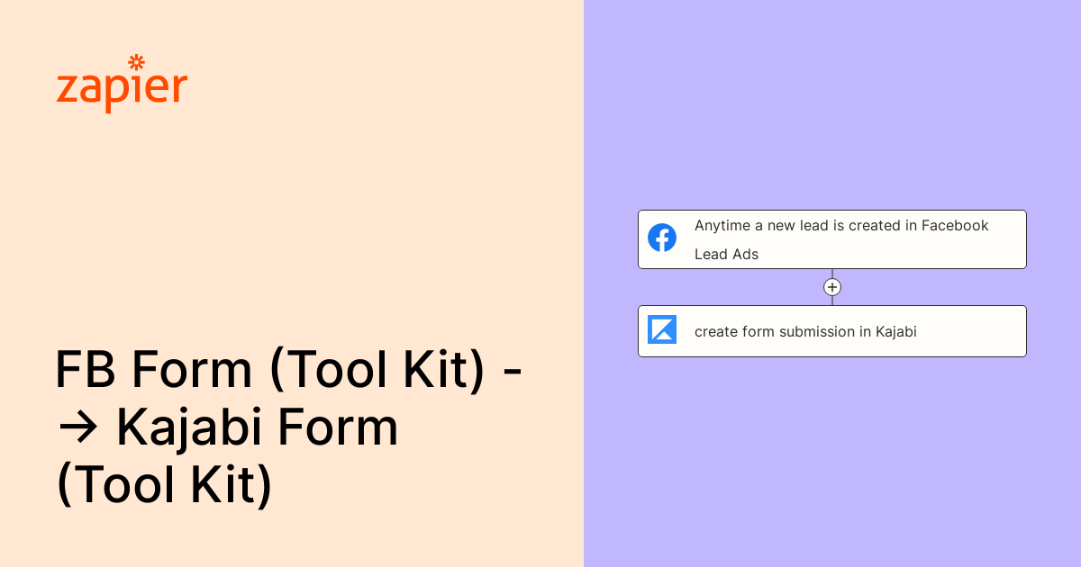 Anytime a new lead is created in Facebook Lead Ads, create form ...