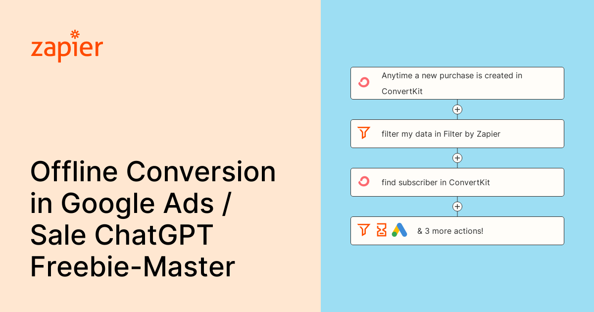 Anytime a new purchase is created in ConvertKit, filter my data in