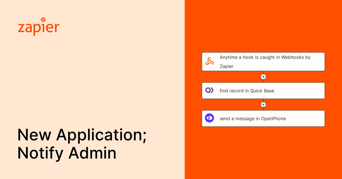 Anytime a hook is caught in hooks by Zapier, find record in Quick