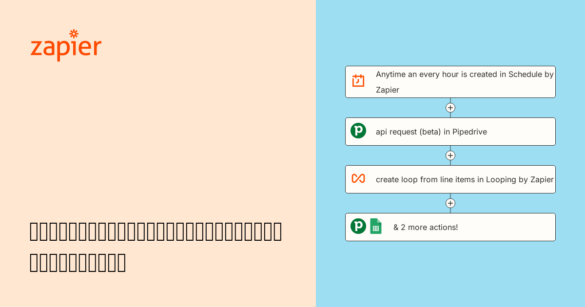 Anytime an every hour is created in Schedule by Zapier, api request ...