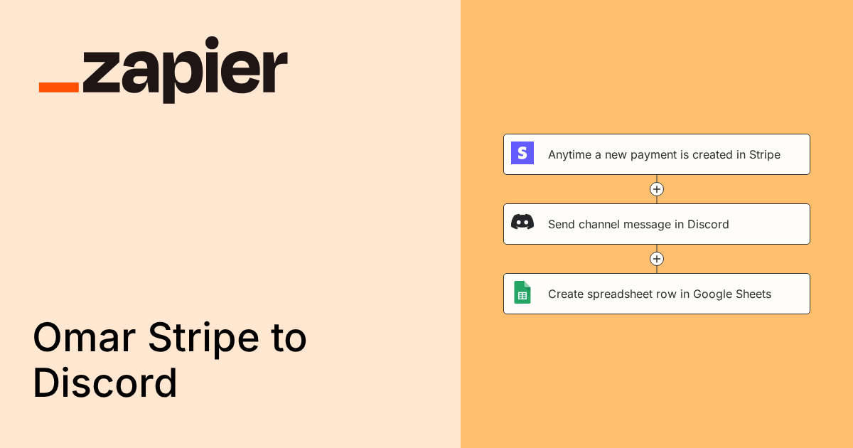 Anytime a new payment is created in Stripe, send channel message in ...
