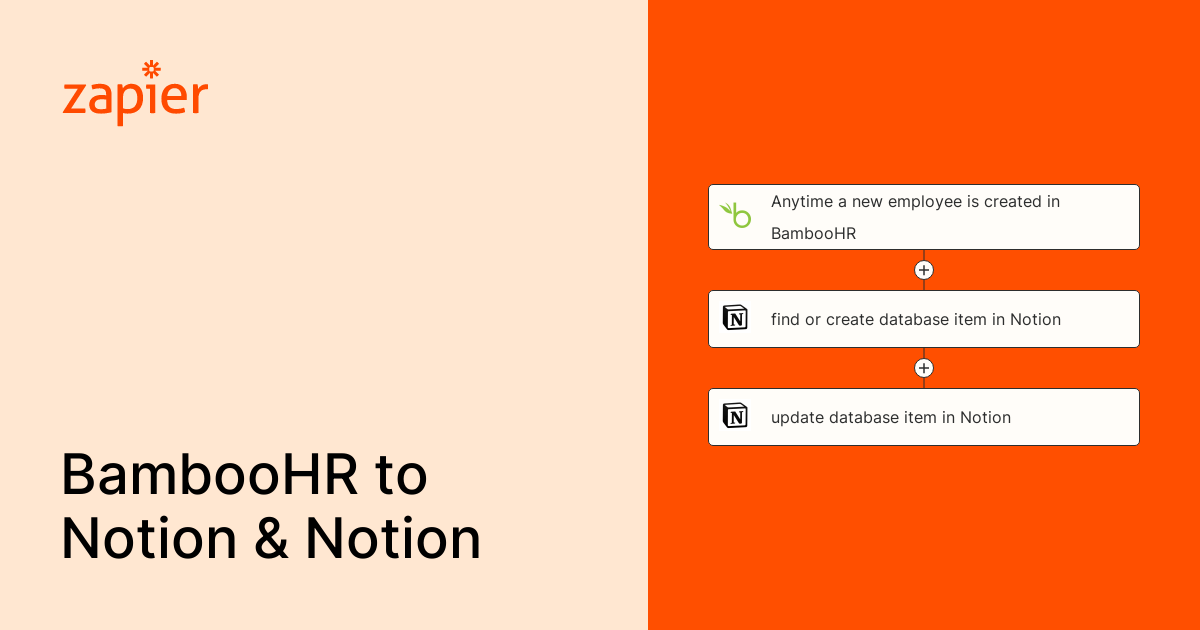 Anytime a new employee is created in BambooHR, find or create database