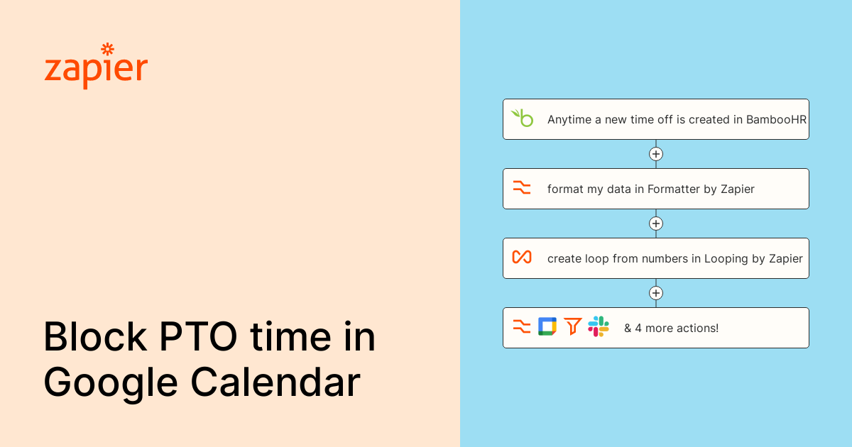 Anytime a new time off is created in BambooHR, format my data in