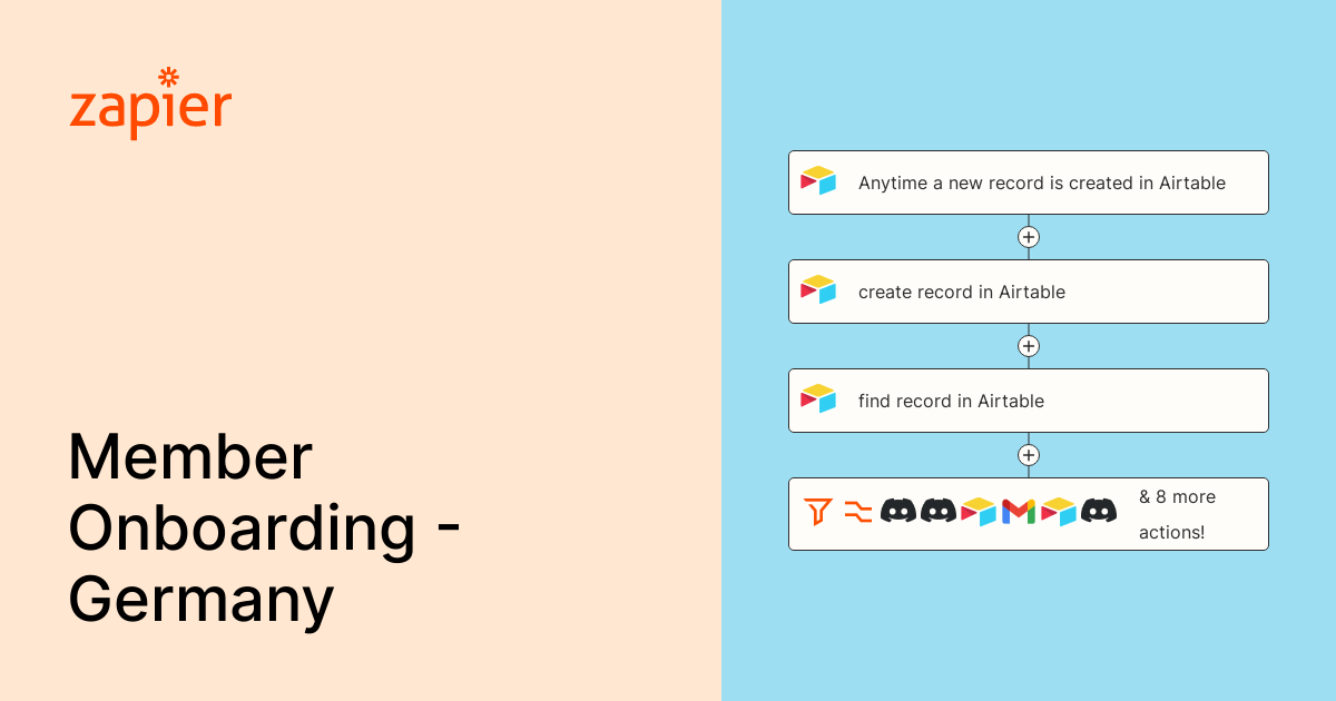 Anytime a new record is created in Airtable, create record in Airtable ...