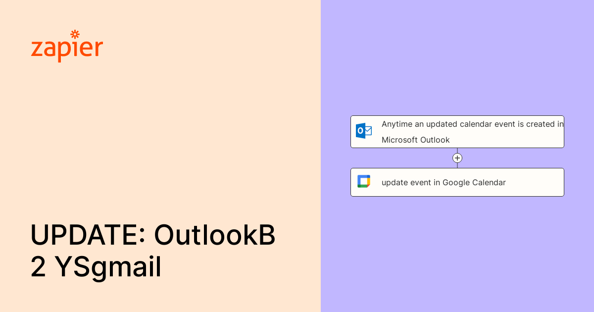 Anytime An Updated Calendar Event Is Created In Microsoft Outlook 