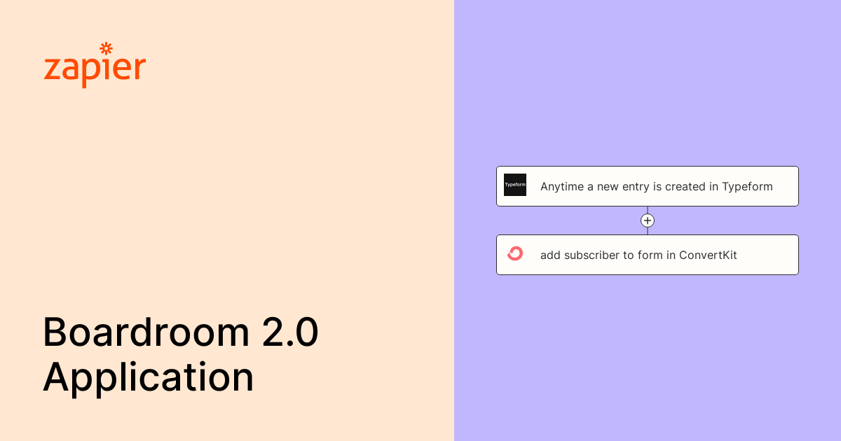 Anytime a new entry is created in Typeform, add subscriber to form in