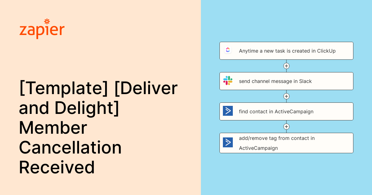 Anytime a new task is created in ClickUp, send channel message in Slack ...