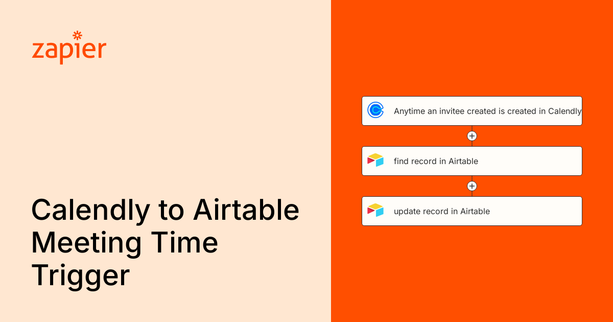 Anytime an invitee created is created in Calendly, find record in ...