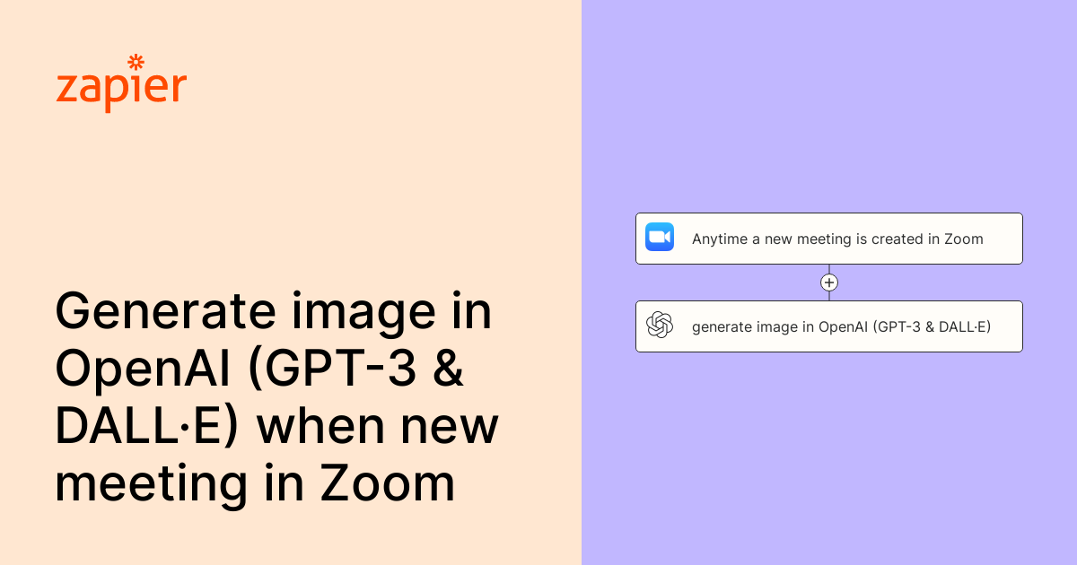 Anytime A New Meeting Is Created In Zoom Generate Image In Openai Gpt Anytime A New Meeting Is Created In Zoom Generate Image In Openai Gpt