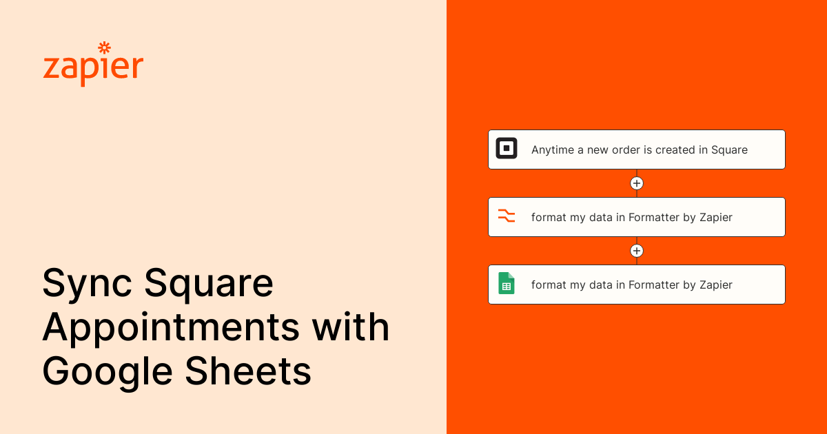 Anytime a new order is created in Square, format my data in Formatter